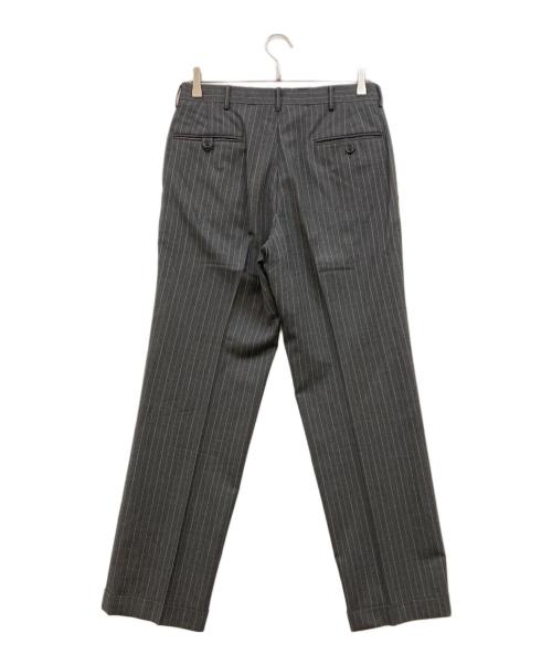 POLO RALPH LAUREN（ポロ・ラルフローレン）POLO RALPH LAUREN (ポロ・ラルフローレン) チョークストライプ セットアップスーツ グレー サイズ:L相当の古着・服飾アイテム