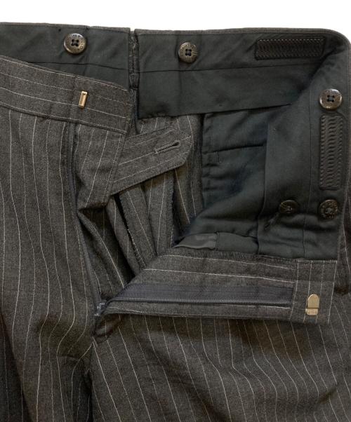 POLO RALPH LAUREN（ポロ・ラルフローレン）POLO RALPH LAUREN (ポロ・ラルフローレン) チョークストライプ セットアップスーツ グレー サイズ:L相当の古着・服飾アイテム