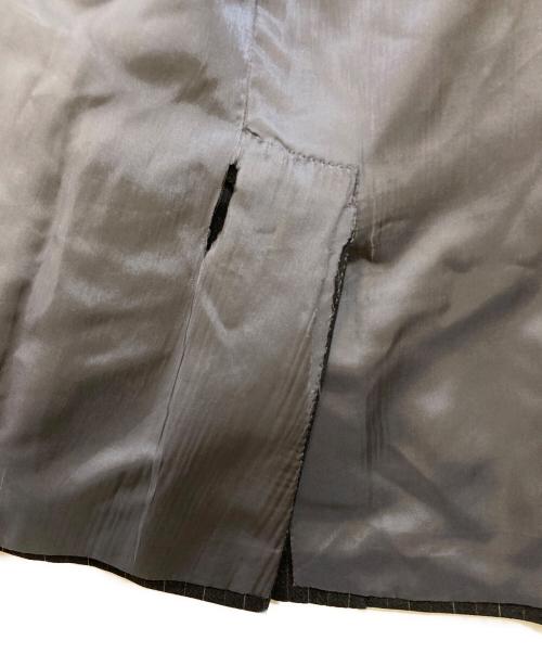 POLO RALPH LAUREN（ポロ・ラルフローレン）POLO RALPH LAUREN (ポロ・ラルフローレン) チョークストライプ セットアップスーツ ブラック サイズ:L相当の古着・服飾アイテム