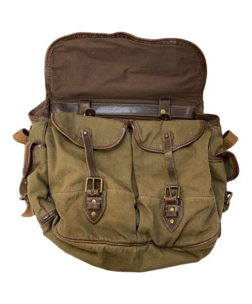 RALPH LAUREN（ラルフローレン）RALPH LAUREN (ラルフローレン) ミリタリーメッセンジャーバッグ ベージュの古着・服飾アイテム