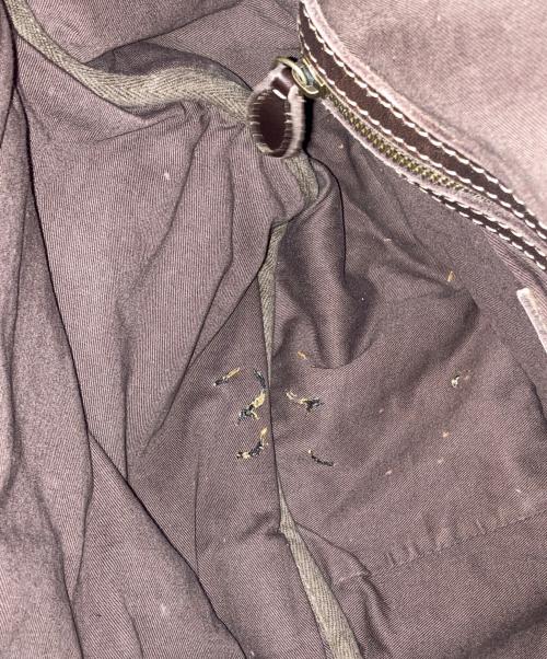 RALPH LAUREN（ラルフローレン）RALPH LAUREN (ラルフローレン) ミリタリーメッセンジャーバッグ ベージュの古着・服飾アイテム