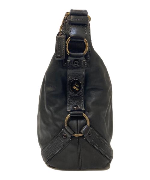 COACH（コーチ）COACH (コーチ) カリーレザーショルダーバッグ ブラックの古着・服飾アイテム