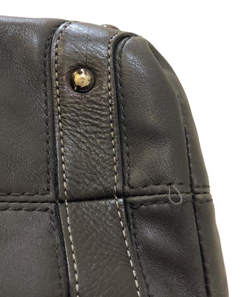 COACH（コーチ）COACH (コーチ) カリーレザーショルダーバッグ ブラックの古着・服飾アイテム