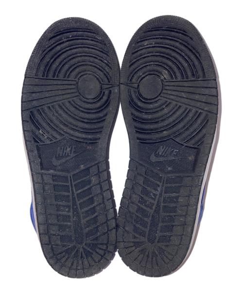 NIKE（ナイキ）NIKE (ナイキ) AIR JORDAN 1 MID BLACK/HYPER ROYAL ブルー サイズ:27㎝の古着・服飾アイテム