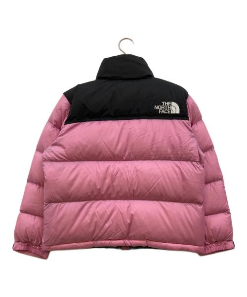 THE NORTH FACE（ザ ノース フェイス）THE NORTH FACE (ザ ノース フェイス) Short Nuptse JKT ピンク×ブラック サイズ:Sの古着・服飾アイテム