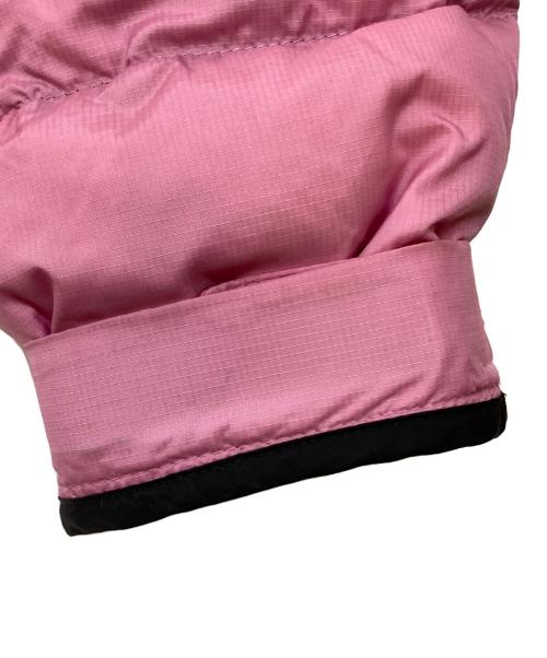 THE NORTH FACE（ザ ノース フェイス）THE NORTH FACE (ザ ノース フェイス) Short Nuptse JKT ピンク×ブラック サイズ:Sの古着・服飾アイテム