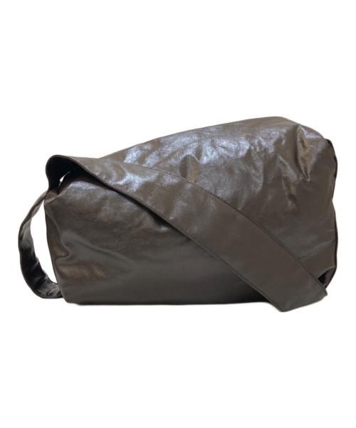 anggae（アンゲ）anggae (アンゲ) BOXER PADDES BAG ブラウンの古着・服飾アイテム