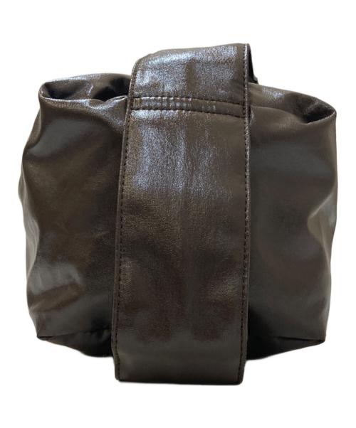 anggae（アンゲ）anggae (アンゲ) BOXER PADDES BAG ブラウンの古着・服飾アイテム