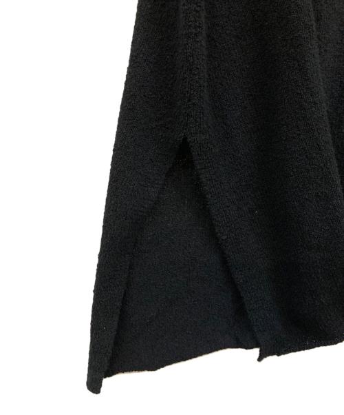 babaghuri（ババグーリ）babaghuri (ババグーリ) シルクコットンニット ブラック サイズ:Ｍの古着・服飾アイテム