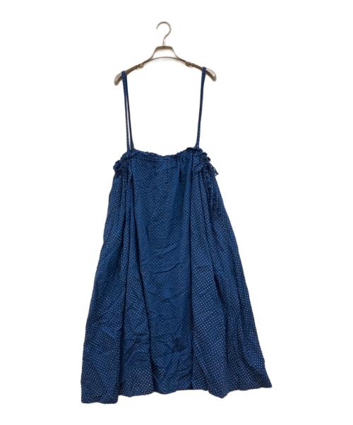 babaghuri（ババグーリ）babaghuri (ババグーリ) キャミソールワンピース ブルー サイズ:Ｍの古着・服飾アイテム