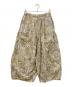 babaghuri（ババグーリ）の古着「総柄リネンパンツ」｜グリーン