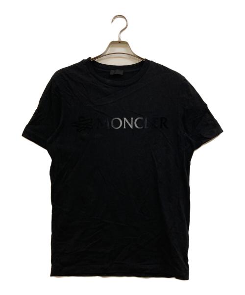 MONCLER（モンクレール）MONCLER (モンクレール) SS T-SHIRT ブラック サイズ:Ｍの古着・服飾アイテム