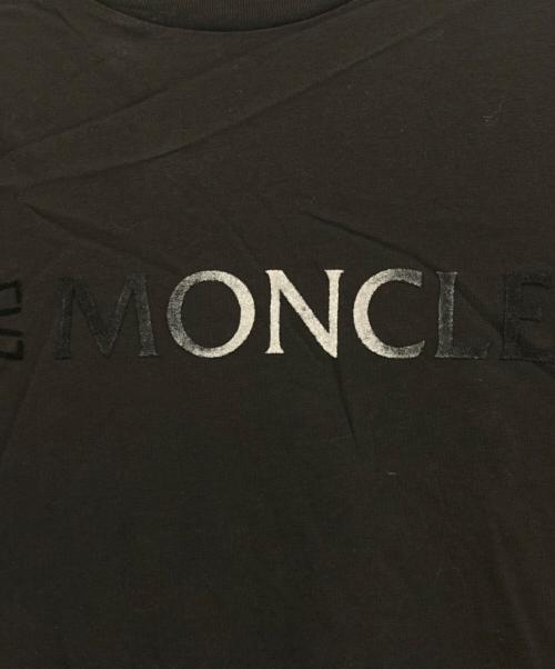MONCLER（モンクレール）MONCLER (モンクレール) SS T-SHIRT ブラック サイズ:Ｍの古着・服飾アイテム