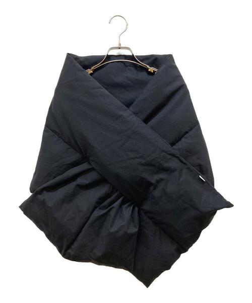 STUDIO NICHOLSON（スタジオ ニコルソン）STUDIO NICHOLSON (スタジオ ニコルソン) THERMORE ダウンマフラー ブラックの古着・服飾アイテム