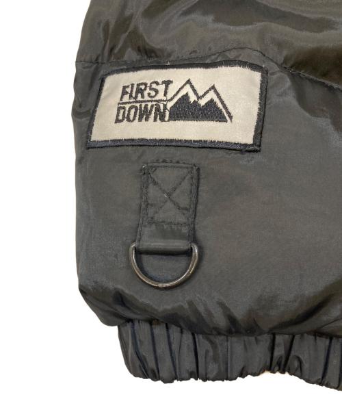 FIRST DOWN（ファーストダウン）FIRST DOWN (ファーストダウン) ダウンジャケット ブラック サイズ:Sの古着・服飾アイテム