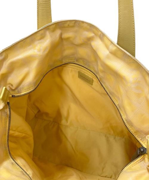 CHANEL（シャネル）CHANEL (シャネル) ニュートラベルライン トートバッグ GM イエロー サイズ:GMの古着・服飾アイテム