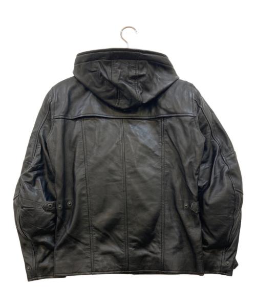 ROUGH&ROAD（ラフアンドロード）ROUGH&ROAD (ラフアンドロード) ラムレザーバイカージャケット ブラック サイズ:Sの古着・服飾アイテム