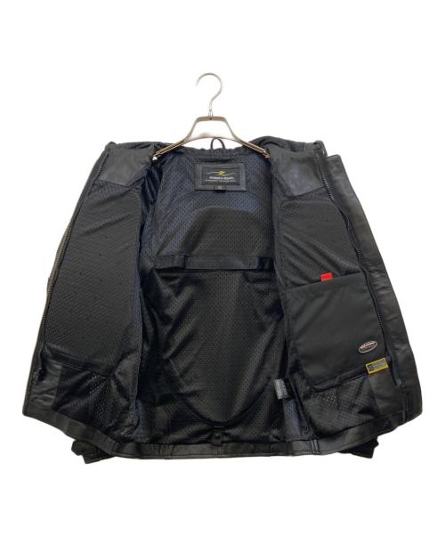 ROUGH&ROAD（ラフアンドロード）ROUGH&ROAD (ラフアンドロード) ラムレザーバイカージャケット ブラック サイズ:Sの古着・服飾アイテム