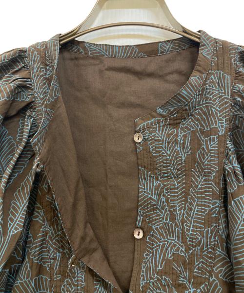 JOURNAL STANDARD（ジャーナルスタンダード）JOURNAL STANDARD (ジャーナルスタンダード) オリエンタルマキシワンピース ブラウン サイズ:F 未使用品の古着・服飾アイテム