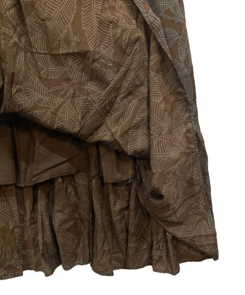 JOURNAL STANDARD（ジャーナルスタンダード）JOURNAL STANDARD (ジャーナルスタンダード) オリエンタルマキシワンピース ブラウン サイズ:F 未使用品の古着・服飾アイテム