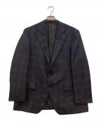 D'URBAN×LORO PIANAダーバン×ロロピアーナ）の古着「シルクカシミヤ混テーラードジャケット」｜ブラウン