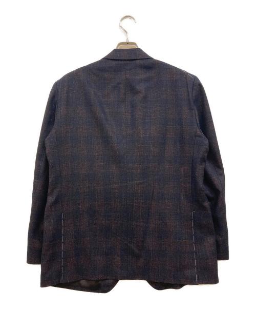 D'URBAN（ダーバン）D'URBAN (ダーバン) LORO PIANA (ロロピアーナ) シルクカシミヤ混テーラードジャケット ブラウン サイズ:BB5(M相当)の古着・服飾アイテム