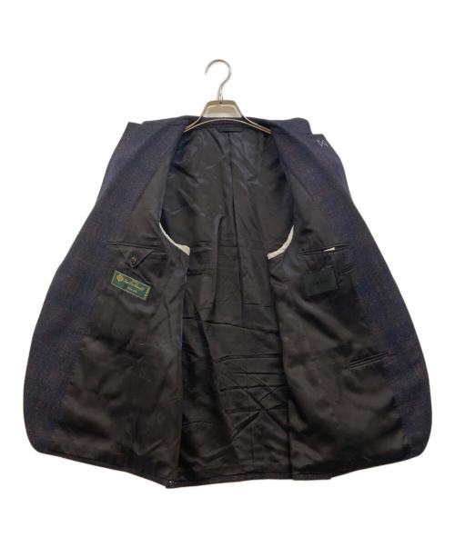 D'URBAN（ダーバン）D'URBAN (ダーバン) LORO PIANA (ロロピアーナ) シルクカシミヤ混テーラードジャケット ブラウン サイズ:BB5(M相当)の古着・服飾アイテム