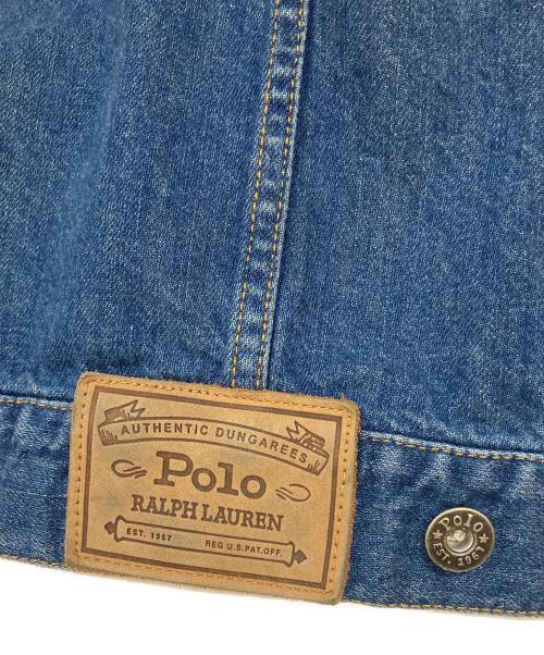 POLO RALPH LAUREN（ポロ・ラルフローレン）POLO RALPH LAUREN (ポロ・ラルフローレン) 90's デニムジャケット インディゴ サイズ:170の古着・服飾アイテム
