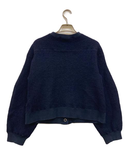 THE SHINZONE（ザ シンゾーン）THE SHINZONE (ザ シンゾーン) FLEECE CAPELIN CARDIGAN ネイビー サイズ:下記参照の古着・服飾アイテム