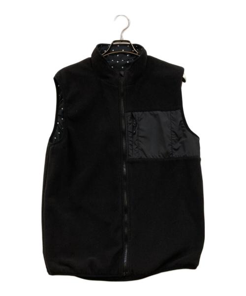 stussy（ステューシー）stussy (ステューシー) リバーシブルベスト ブラック サイズ:Lの古着・服飾アイテム