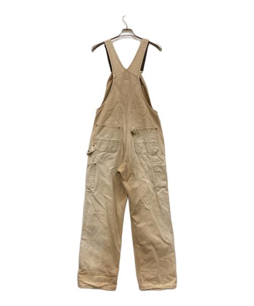 CarHartt（カーハート）CarHartt (カーハート) DUCK CARPENTER BIB OVERALL ベージュ サイズ:34の古着・服飾アイテム