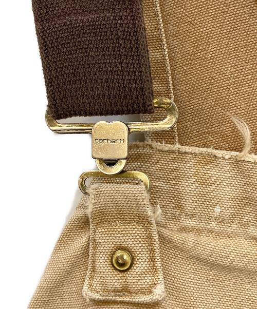 CarHartt（カーハート）CarHartt (カーハート) DUCK CARPENTER BIB OVERALL ベージュ サイズ:34の古着・服飾アイテム