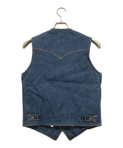 LEE（リー）LEE (リー) 濃紺 裏ボアデニムベスト ネイビー サイズ:Sの古着・服飾アイテム