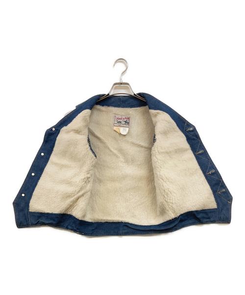 LEE（リー）LEE (リー) 濃紺 裏ボアデニムベスト ネイビー サイズ:Sの古着・服飾アイテム