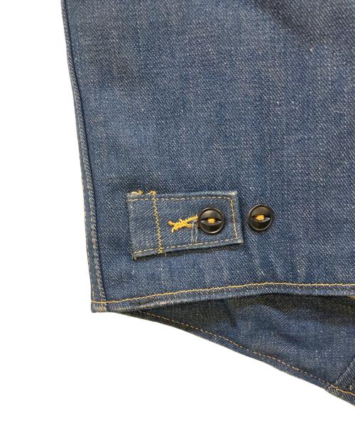 LEE（リー）LEE (リー) 濃紺 裏ボアデニムベスト ネイビー サイズ:Sの古着・服飾アイテム