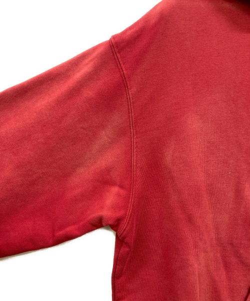 Schott（ショット）Schott (ショット) HOODED SWEAT LETTERING レッド サイズ:Lの古着・服飾アイテム