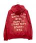 Schott (ショット) HOODED SWEAT LETTERING レッド サイズ:L：8000円