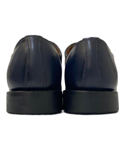 SANDERS（サンダース）SANDERS (サンダース) Toe Cap Gibson ネイビー サイズ:7の古着・服飾アイテム