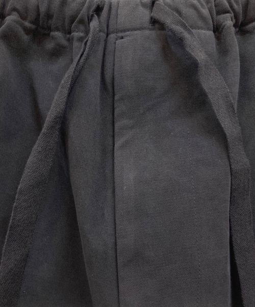 COMOLI（コモリ）COMOLI (コモリ) 製品染 ドローストリングパンツ ネイビー サイズ:2の古着・服飾アイテム