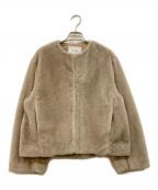 SLOBE IENAスローブ イエナ）の古着「Mink Fake fur Coat」｜アイボリー