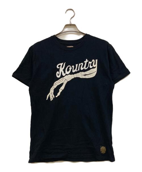 KAPITAL（キャピタル）KAPITAL (キャピタル) BONE Tシャツ ブラック サイズ:4の古着・服飾アイテム