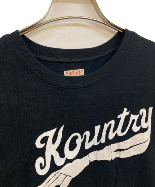 KAPITAL（キャピタル）KAPITAL (キャピタル) BONE Tシャツ ブラック サイズ:4の古着・服飾アイテム