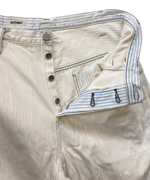 AUTHEN（オーセン）AUTHEN (オーセン) VINTAGE WIDE LEG H ホワイト サイズ:31の古着・服飾アイテム