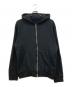 Maison Kinema（メゾン キネマ）の古着「Loopwheel zip hoodie」｜ブラック