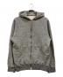 Maison Kinema（メゾン キネマ）の古着「Loopwheel zip hoodie」｜グレー
