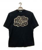 NEMETHネメス）の古着「カットアウトロープTシャツ」｜ブラック