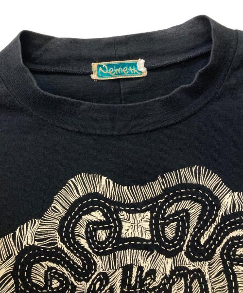 NEMETH（ネメス）Nemeth (ネメス) カットアウトロープTシャツ ブラック サイズ:Lの古着・服飾アイテム