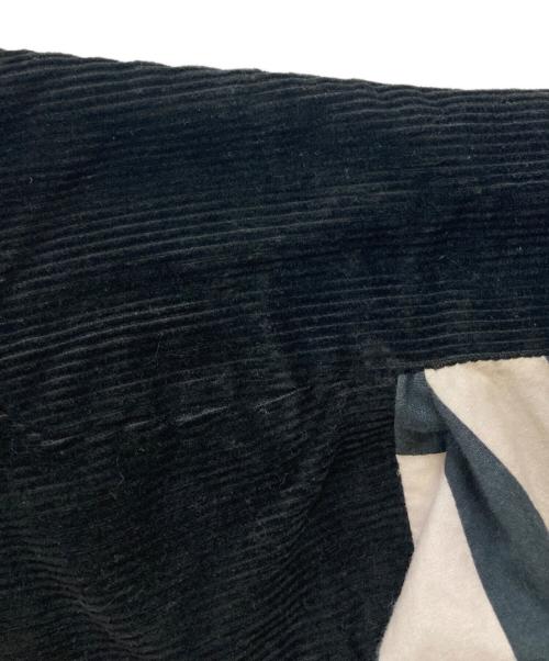 KTZ（ケーティーゼット）KTZ (ケーティーゼット) ショート丈コーデュロイジャケット ブラック サイズ:下記参照の古着・服飾アイテム