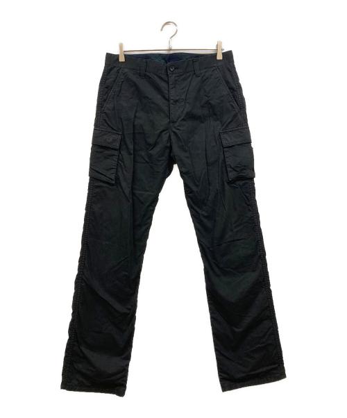 COMME des GARCONS HOMME（コムデギャルソン オム）COMME des GARCONS HOMME (コムデギャルソン オム) Lined cotton cargo pants ブラック サイズ:Sの古着・服飾アイテム
