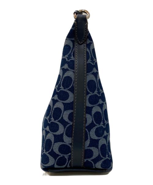 COACH（コーチ）COACH (コーチ) ジュリエット ショルダー バッグ・シグネチャー デニム ネイビーの古着・服飾アイテム